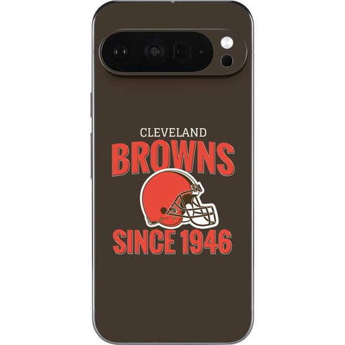 NFL Cleveland Browns Helmet Pixel 9 Pro XL Skin